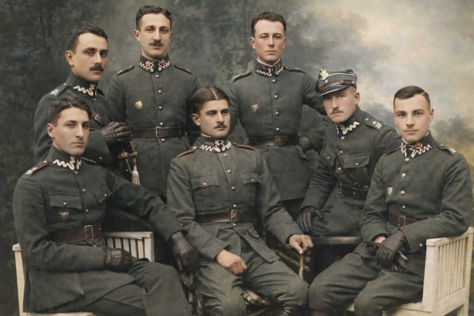 ქართველი ოფიცრები პოლონეთში